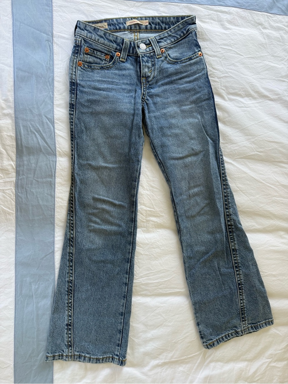 Levi's Light Blue Flare Jeans